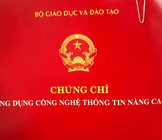 Chứng chỉ Tin Học ứng dụng CNTT Nâng Cao